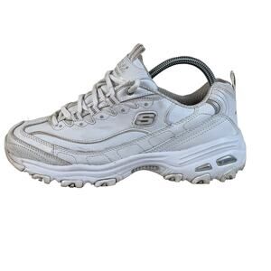 Skechers Womens D'Lites Fresh Start Sneakers 11931 White Comfort Walking 10yy